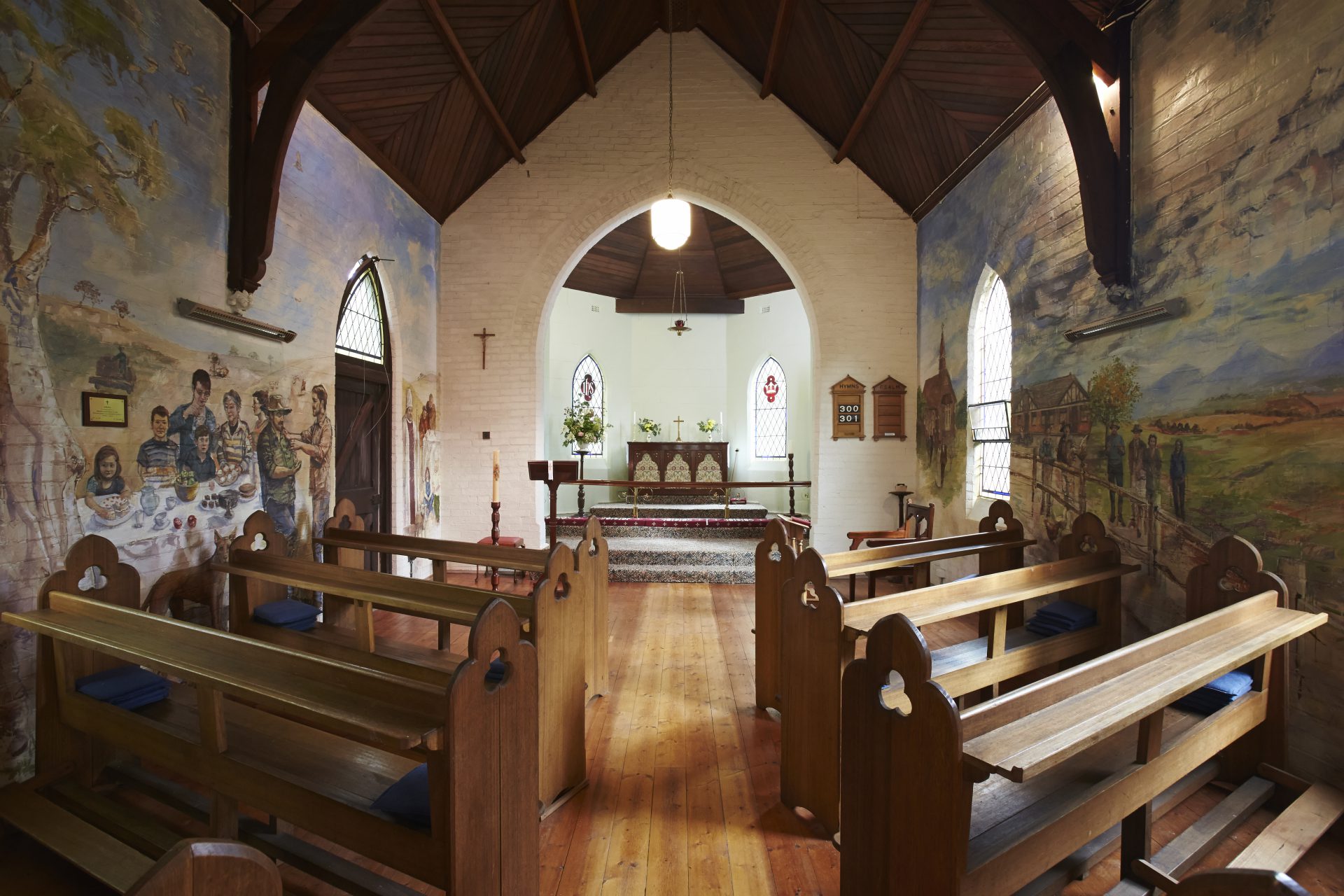 Glenthompson Anglican Church Mural