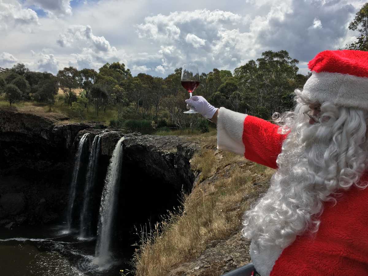 Santa and Falls